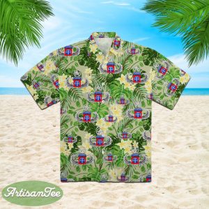 82nd Airborne Division Master Blaster Wings US Army Hawaiian Shirt Product Photo 2