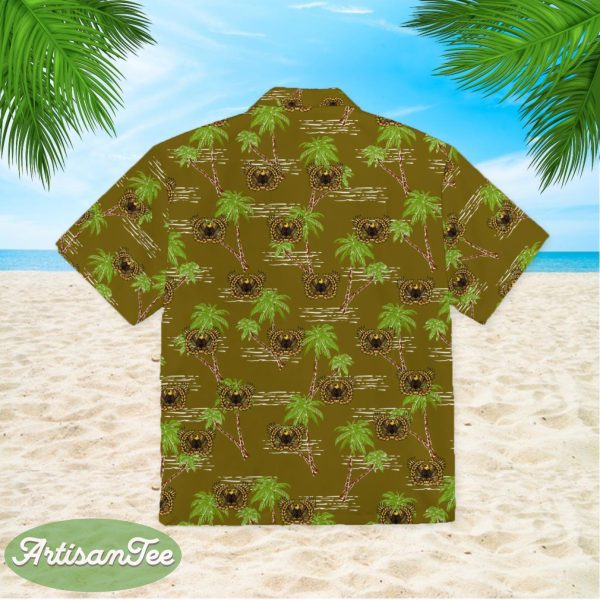 Army Warrant Officer insignia Eagle Rising Aloha Summer Gift Hawaiian Shirt Product Photo 2