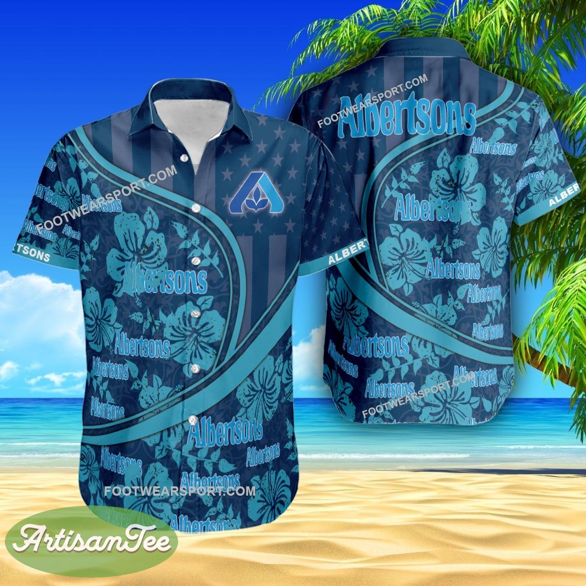 Albertsons Hula Brand New 3D Hawaiian Shirt Flag USA Hibiscus Flower For Summer 1 Albertsons Hula Brand New 3D Hawaiian Shirt Flag USA Hibiscus Flower For Summer - Albertsons Hula Brand New 3D Hawaiian Shirt Flag USA Hibiscus Flower For Summer