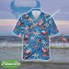 Buffalo Bulls Coconut Tree Pattern Flamingo Play Football Hawaiian Shirt Short Sleeve For Summer - NCAA Buffalo Bulls Flamingo Play Football Hawaiian Shirt Photo 1