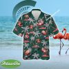 Flamingo Play Football Michigan State Spartans AOP Hawaiian Shirt Gift For Fans - NCAA Michigan State Spartans Flamingo Play Football Hawaiian Shirt Photo 1