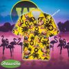 Flamingo Play Football Western Michigan Broncos AOP Hawaiian Shirt Gift For Fans - NCAA Western Michigan Broncos Flamingo Play Football Hawaiian Shirt Photo 1