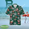 Flamingo Play With Baylor Bears Hawaiian Shirt For Beach - NCAA Baylor Bears Flamingo Play Football Hawaiian Shirt Photo 1