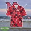 Flamingo Play With Miami (OH) RedHawks Hawaiian Shirt Gift For Summer - NCAA Miami (OH) RedHawks Flamingo Play Football Hawaiian Shirt Photo 1