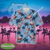 Flamingo Play With North Carolina Tar Heels Hawaiian Shirt All Over Print Gift Summer - NCAA North Carolina Tar Heels Flamingo Play Football Hawaiian Shirt Photo 1