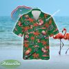 Florida Gators Coconut Tree Island Flamingo Play Football 3D Hawaiian Shirt For Summer - NCAA Florida Gators Flamingo Play Football Hawaiian Shirt Photo 1