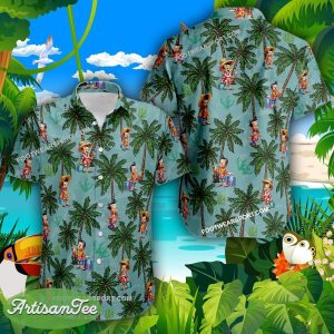 George Jetson Go Beach Coconut Vintage Hawaiian Shirt AOP Special Gifts - George Jetson Go Beach Coconut Hawaiian Shirt Photo 2