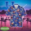 Kentucky Wildcats Coconut Tree Pattern Hawaiian Shirt AOP Flamingo Play Football For Men Women - NCAA Kentucky Wildcats Flamingo Play Football Hawaiian Shirt Photo 1
