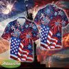 Logo Keystone Light Beer US Flag Pattern Firework Memory Summer Hawaiian Shirt Gift Independence Day - Logo Keystone Light Beer US Flag Pattern Firework Memory Summer Hawaiian Shirt Gift Independence Day