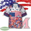 Miami (OH) RedHawks Beach Hawaiian Shirt Gift Independence Day Custom Name - Miami (OH) RedHawks Independence Day Hawaiian Shirt Photo 1