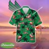 North Texas Mean Green Coconut Tree Pattern Aloha Hawaiian Shirt Flamingo Play Football For Men Women - NCAA North Texas Mean Green Flamingo Play Football Hawaiian Shirt Photo 1
