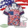 Northern Illinois Huskies AOP Hawaiian Shirt Gift Memory Day Custom Name - Northern Illinois Huskies Independence Day Hawaiian Shirt Photo 1
