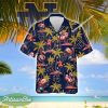 Notre Dame Fighting Irish Coconut Tree Pattern Flamingo Play Football Hawaiian Shirt For Summer - NCAA Notre Dame Fighting Irish Flamingo Play Football Hawaiian Shirt Photo 1
