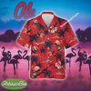 Ole Miss Rebels Coconut Tree Pattern AOP Hawaiian Shirt Flamingo Play Football For Summer - NCAA Ole Miss Rebels Flamingo Play Football Hawaiian Shirt Photo 1