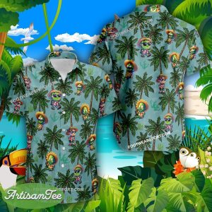 Tommy Pickles Go Beach Coconut Vintage Hawaiian Shirt For Men And Women - Tommy Pickles Go Beach Coconut Hawaiian Shirt Photo 2