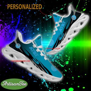 At&t Max Soul Shoes Pattern New Sport Sneaker Performance Custom Name - At&t Max Soul Shoes Personlized Photo 2