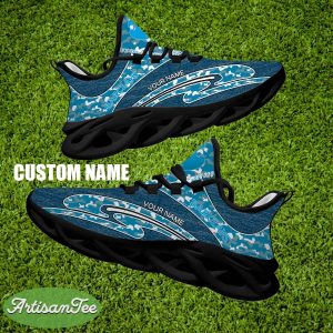 Barclays Brand New Running Sneaker Curate Camo Max Soul Shoes Custom Name - Barclays Running Shoes Camo Design Personalized Photo 2