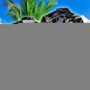 Memphis Grizzlies Hawaiian Shirt Coconut Tree Vintage All Over Print Gift Summer - NBA Memphis Grizzlies 3D Hawaiian Shirt Coconut Tree_2
