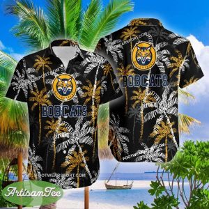Quinnipiac Bobcats 3D Hawaiian Shirt Coconut Tree Vintage For Men And Women - NCAA2 Quinnipiac Bobcats 3D Hawaiian Shirt Coconut Tree_2