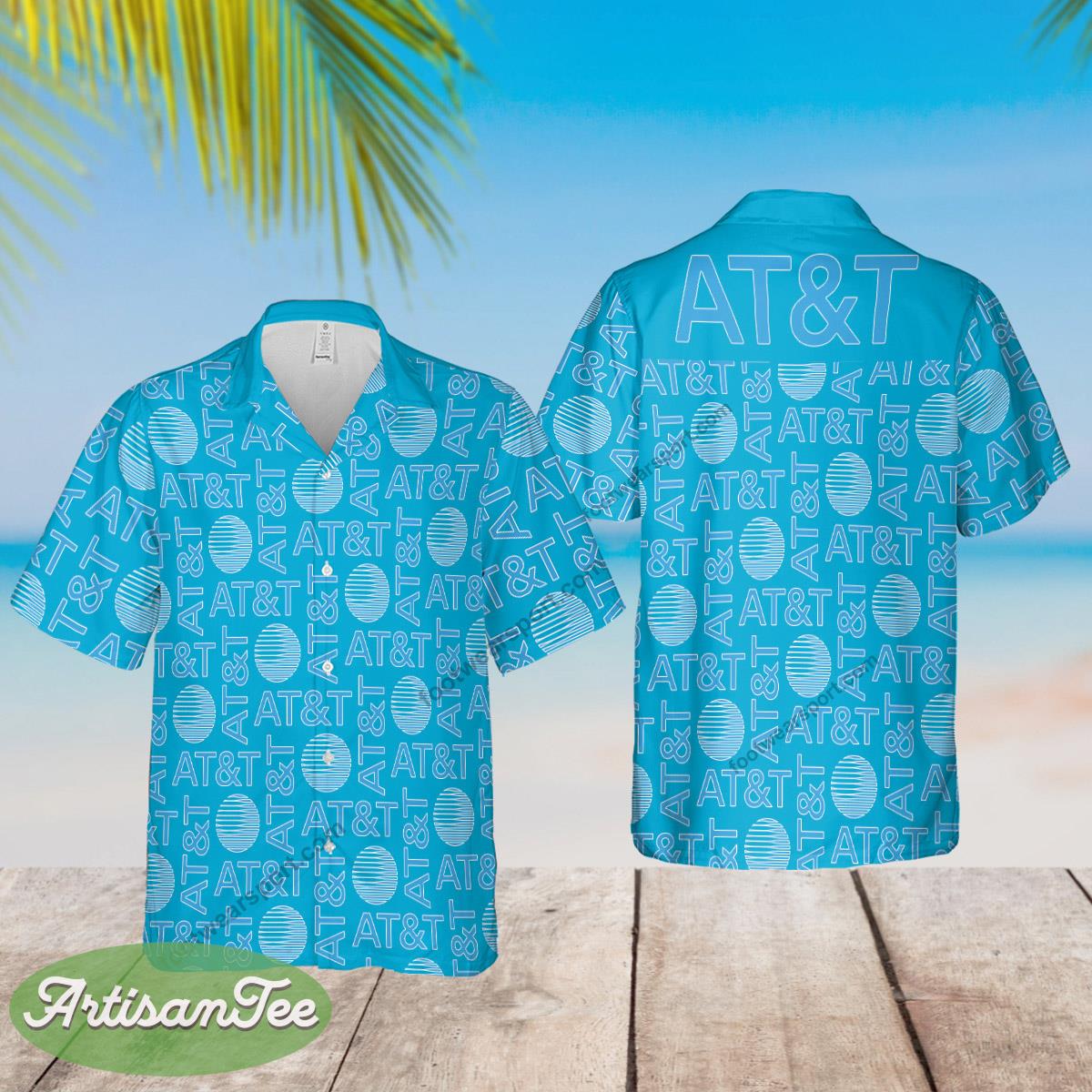 at&t Brand Collar Brand New Aloha Hawaiian Shirt Men And Women Gift - at&t Brand Collar Brand New Aloha Hawaiian Shirt Men And Women Gift