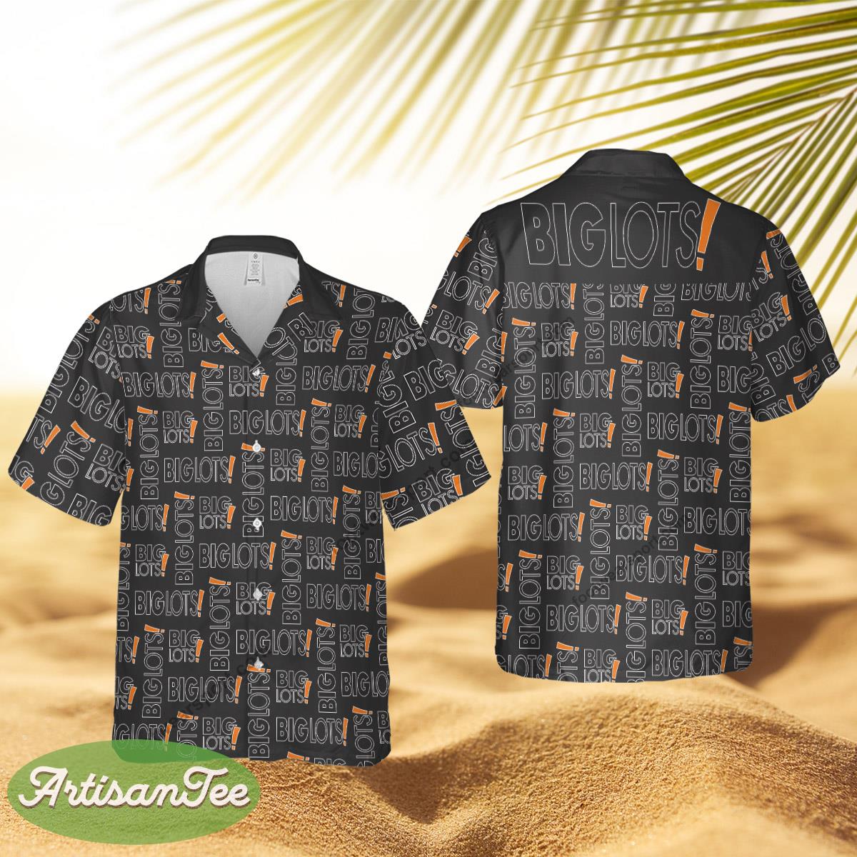 BIG LOTS Brand Traditional Brand AOP Hawaiian Shirt For Summer - BIG LOTS Brand Traditional Brand AOP Hawaiian Shirt For Summer