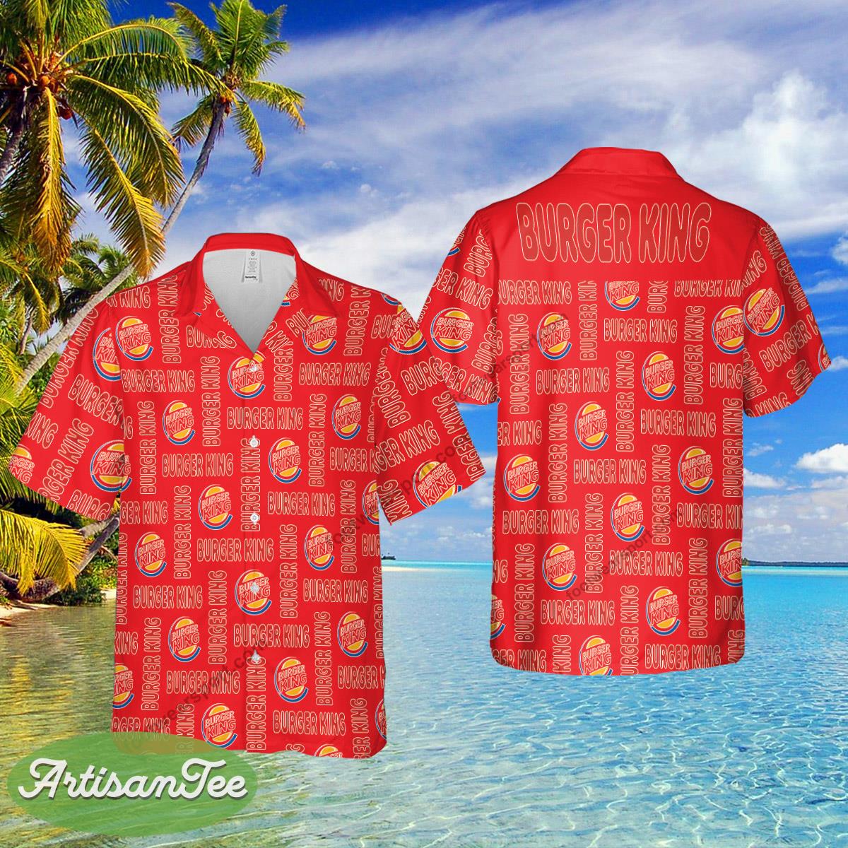burger king Brand Luxury Brand New Aloha Hawaiian Shirt For Summer - burger king Brand Luxury Brand New Aloha Hawaiian Shirt For Summer