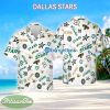 Dallas Stars 3D Hawaiian Shirt White Pattern Logo New For Beach - Dallas Stars 3D Hawaiian Shirt White Pattern Logo New For Beach