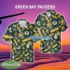Green Bay Packers AOP Hawaiian Shirt Pattern Logo Gift For Fans - Green Bay Packers AOP Hawaiian Shirt Pattern Logo Gift For Fans