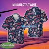 Minnesota Twins Hawaiian Shirt Pattern Logo All Over Print Gift For Fans - Minnesota Twins Hawaiian Shirt Pattern Logo All Over Print Gift For Fans