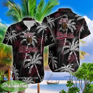 Montana Grizzlies Hawaiian Shirt Coconut Tree Vintage For Beach - NCAA2 Montana Grizzlies 3D Hawaiian Shirt Coconut Tree_2