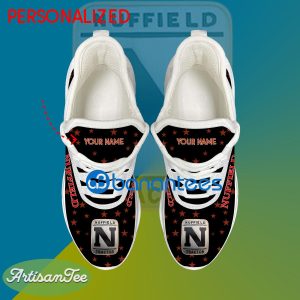 Nuffield Tractor Sport Sneaker Iconography Custom Name Gift Max Soul Shoes USA Flag Star New For Fans - Nuffield Tractor Running Shoes New Trending Personalized Photo 2