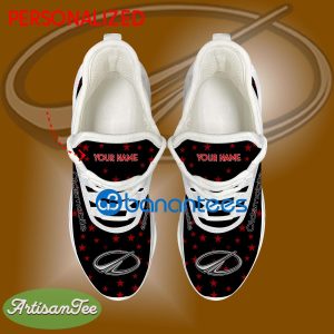 Oldsmobile Car Racing Running Sneaker Trademark Custom Name Gift Max Soul Shoes USA Flag Star New For Fans - Oldsmobile Car Racing Running Shoes New Trending Personalized Photo 2