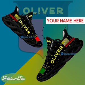 Oliver Tractor Chunky Sneaker Recognizable Custom Name Gift Max Soul Shoes USA Flag Star New For Fans - Oliver Tractor Running Shoes New Trending Personalized Photo 1