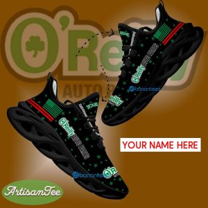 O'Reilly Auto Parts Sport Sneaker Icon Custom Name Gift Max Soul Shoes USA Flag Star New For Fans - O'Reilly Auto Parts Running Shoes New Trending Personalized Photo 1