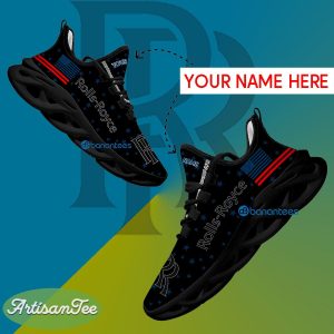 Rolls Royce Car Racing Running Sneaker Craftsmanship Custom Name Gift Max Soul Shoes USA Flag Star New For Fans - Rolls Royce Car Racing Running Shoes New Trending Personalized Photo 1