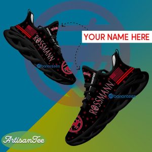 Rossmann Chunky Sneaker Creative Custom Name Gift Max Soul Shoes USA Flag Star New For Fans - Rossmann Running Shoes New Trending Personalized Photo 1