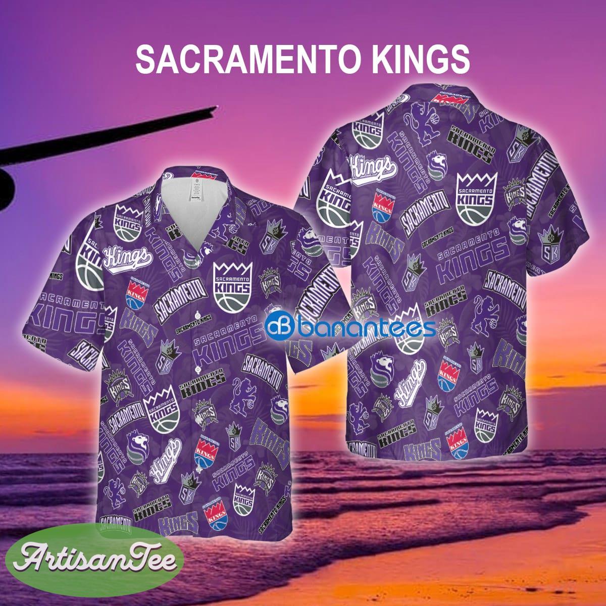 Sacramento Kings Aloha Hawaiian Shirt Pattern Logo For Men And Women - Sacramento Kings Aloha Hawaiian Shirt Pattern Logo For Men And Women