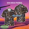 San Diego Padres AOP Hawaiian Shirt Pattern Logo Gift Summer - San Diego Padres AOP Hawaiian Shirt Pattern Logo Gift Summer
