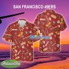 San Francisco 49ers Hawaiian Shirt Pattern Logo AOP Gift Summer - San Francisco 49ers Hawaiian Shirt Pattern Logo AOP Gift Summer