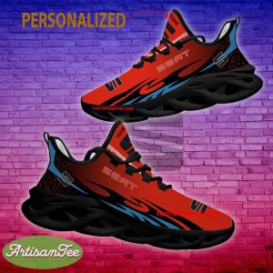 Seat Car Racing Max Soul Shoes Pattern New Sport Sneaker Trendy Custom Name - Seat Car Racing Max Soul Shoes Personlized Photo 2