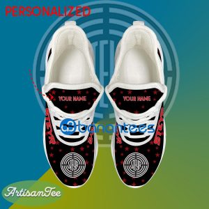 Steyr Tractor Sport Sneaker Statement Custom Name Gift Max Soul Shoes USA Flag Star New For Fans - Steyr Tractor Running Shoes New Trending Personalized Photo 2