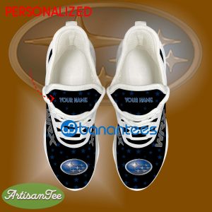 Subaru WRX Sti Car Racing Chunky Sneaker Athletic Custom Name Gift Max Soul Shoes USA Flag Star New For Fans - Subaru WRX Sti Car Racing Running Shoes New Trending Personalized Photo 2