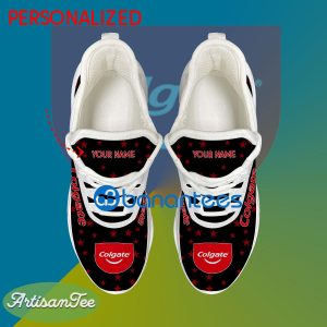 Supreme Colgate Sport Sneaker Runway Custom Name Gift Max Soul Shoes USA Flag Star New For Fans - Supreme Colgate Running Shoes New Trending Personalized Photo 2