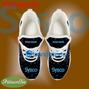 Sysco Running Sneaker Streetwear Custom Name Gift Max Soul Shoes USA Flag Star New For Fans - Sysco Running Shoes New Trending Personalized Photo 2