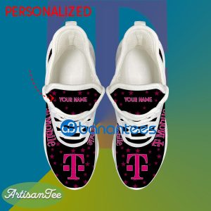 T Mobile Sport Sneaker Urban Custom Name Gift Max Soul Shoes USA Flag Star New For Fans - T Mobile Running Shoes New Trending Personalized Photo 2
