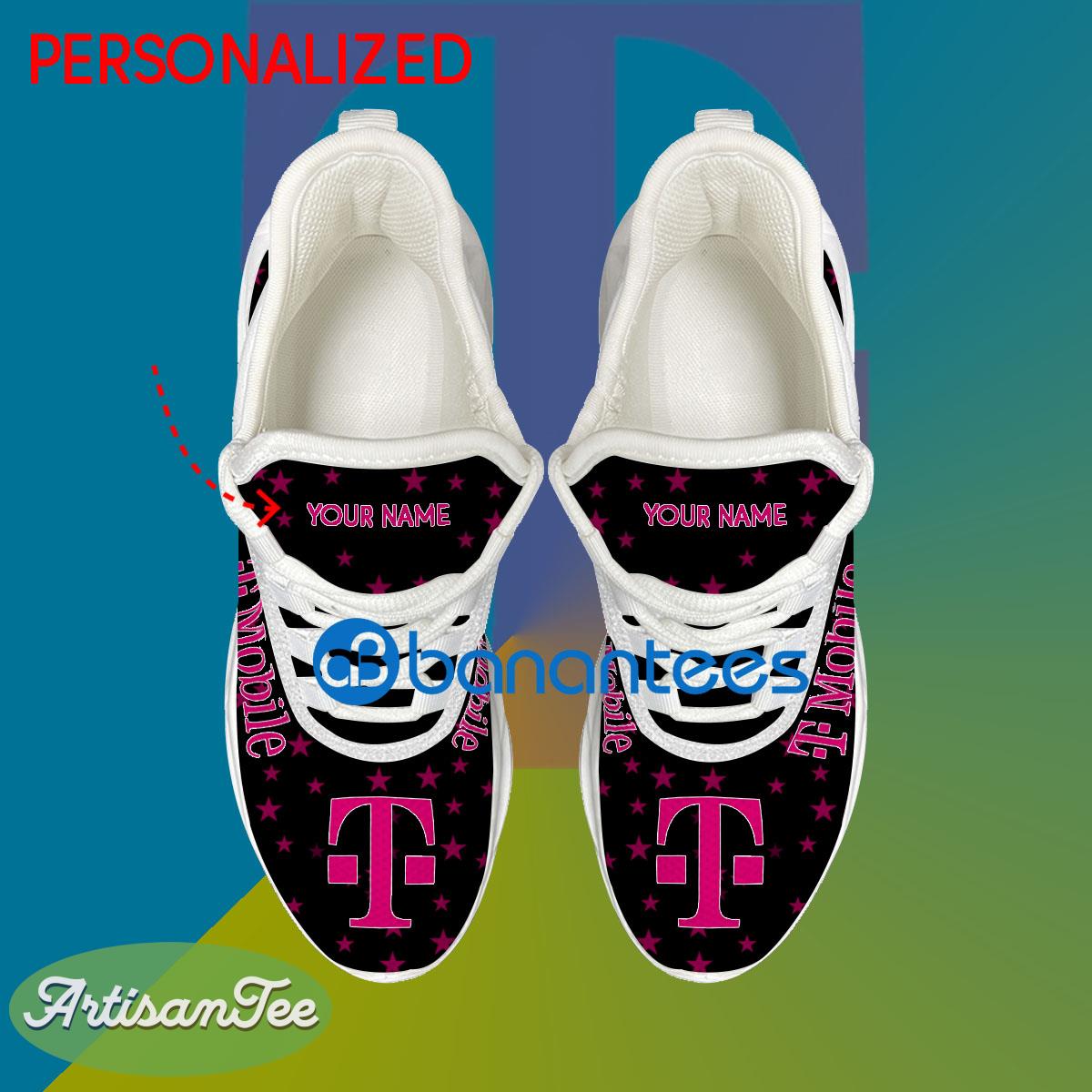 T Mobile Sport Sneaker Urban Custom Name Gift Max Soul Shoes USA Flag Star New For Fans - T Mobile Running Shoes New Trending Personalized Photo 2