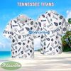 Tennessee Titans AOP 3D Hawaiian Shirt White Pattern Logo New Gift For Fans - Tennessee Titans AOP 3D Hawaiian Shirt White Pattern Logo New Gift For Fans