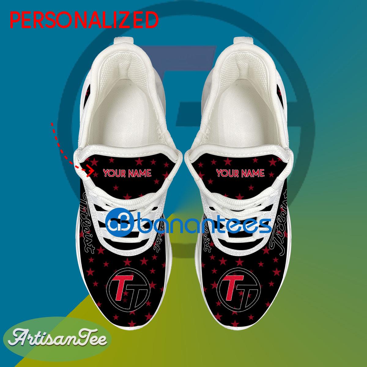 Titleist Running Sneaker Design Custom Name Gift Max Soul Shoes USA Flag Star New For Fans - Titleist Running Shoes New Trending Personalized Photo 2