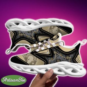 Army Black Knights Black And White Clunky Shoes NCAA Teams For Fans Running Shoes New Clunky Sneakers - Army Black Knights Black And White Clunky Shoes For Fans This Season_2