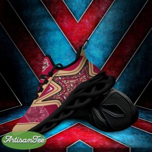 Boston College Eagles Black And White Clunky Shoes NCAA Teams For Fans Running Shoes New Clunky Sneakers - Boston College Eagles Black And White Clunky Shoes For Fans This Season_4